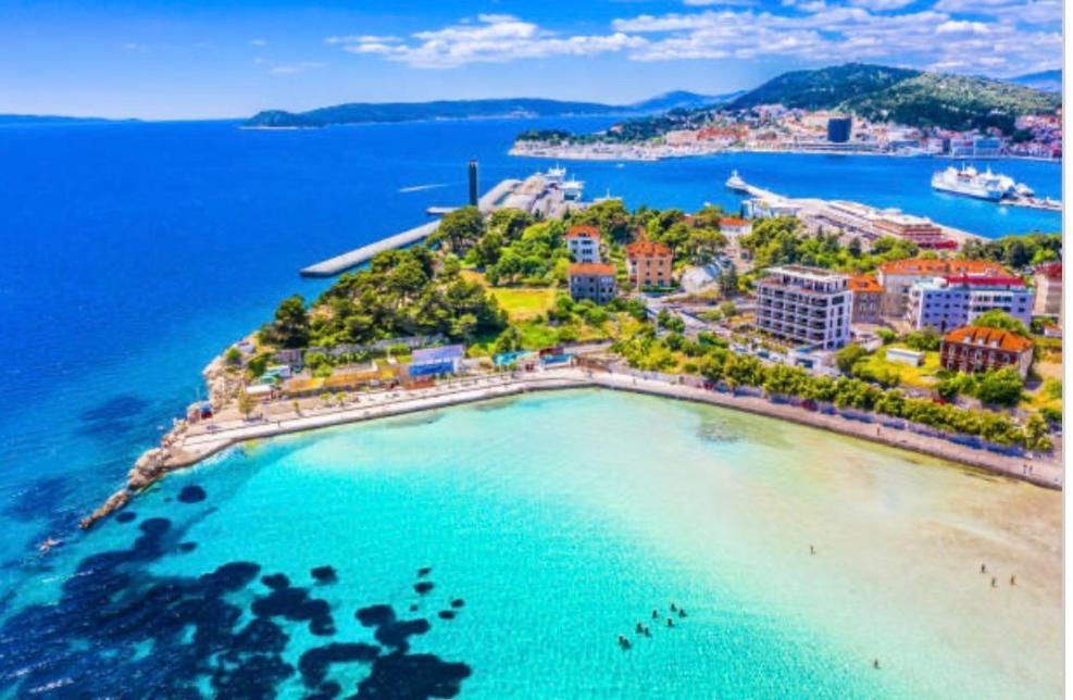Beachside Apartment Attico Split Dış mekan fotoğraf